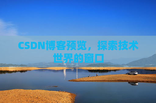 CSDN博客预览，探索技术世界的窗口